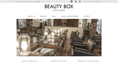 Desktop Screenshot of beautyboxechopark.com