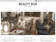 Tablet Screenshot of beautyboxechopark.com